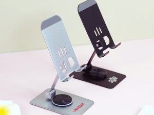 Giá Đỡ Điện Thoại Xoay 360 Độ In Khắc Logo Thương Hiệu