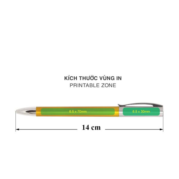 Bút bi nhựa BP-5212A