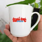 Cốc sứ in logo
